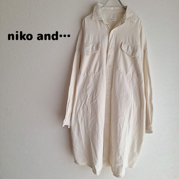 niko and… シャツワンピース ニコアンド 5503