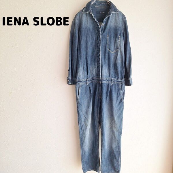 IENA SLOBE デニムオーバーオール オールインワン イエナスローブ 3205