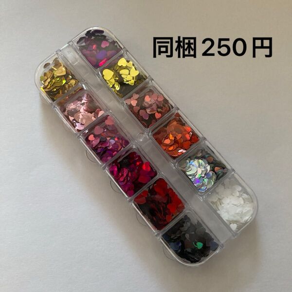 ハート ホログラム ネイルパーツ ③ セール