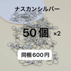 ナスカン シルバー 100個