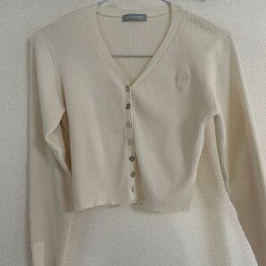 ※値下げ【美品】JILLSTUART ショート丈カーディガン リブニット