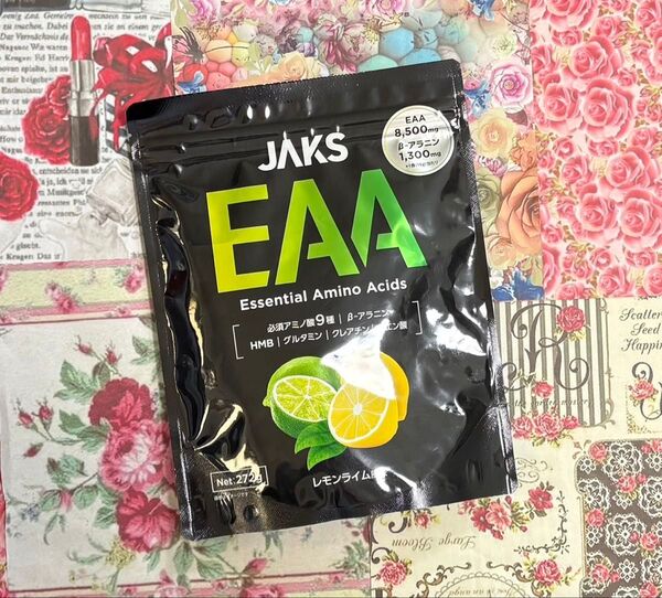 JAKS EAAパウダー レモンライム風味 272g