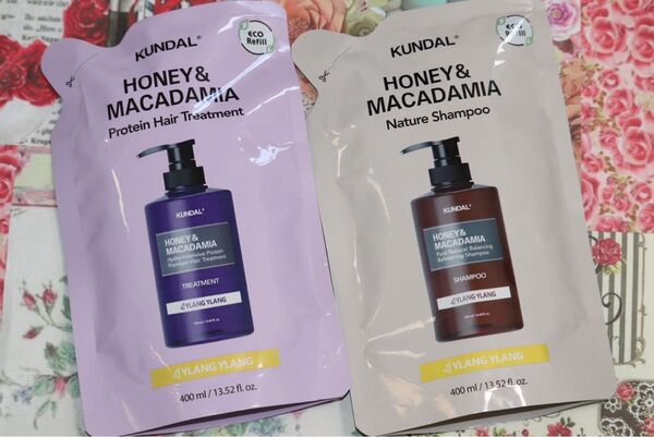 KUNDAL(クンダル) HONEY&MACADAMIA シャンプー&ヘアトリートメントセット