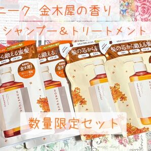 ハニーク ディープリペア モイスト シャンプー&トリートメント 4袋セット