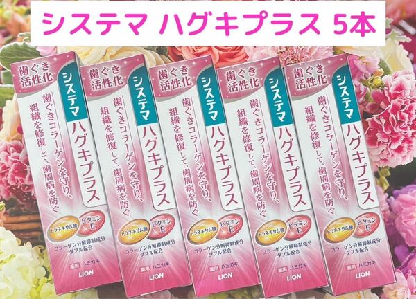 ライオン システマ ハグキプラス 5本