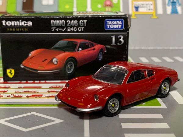 トミカプレミアム 13 フェラーリ ディーノ246GT