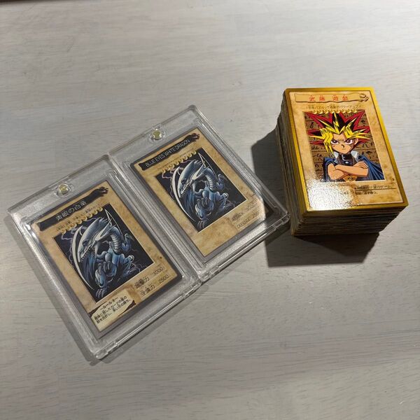 青眼の白龍 遊戯王 バンダイ版 カードダス まとめ売り
