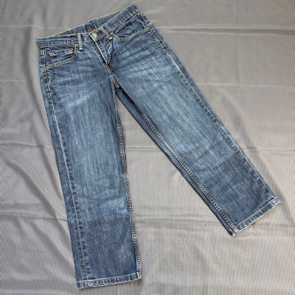 【JM-27】LEVI'S 511 ストレートデニム ボタン裏4309 W28L32