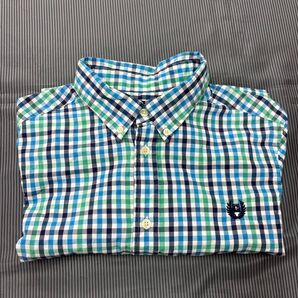 【CM22】CHAPS長袖チェックシャツ XL(18/20)