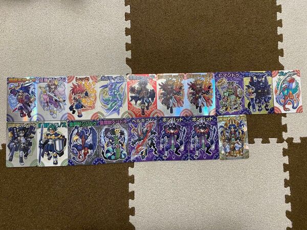 【まとめ売り、開封品】神羅万象チョコ 第一章〜天地神明の章+ベストセレクション+TCS+界顧録 カードまとめ売り