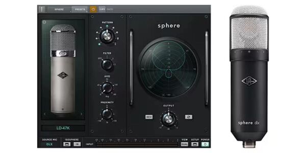 美品 ユニバーサルオーディオ Sphere DLX コンデンサーマイク 定価25万円 UNIVERSAL AUDIO 2025年購