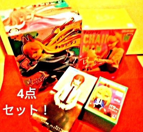 チェーンソーマン フィギュア マキマ&パワー 3点 ぺたっとおすわり 他3点