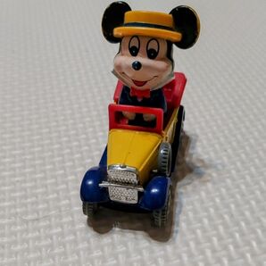 ミッキーマウスレトロ クラシックカー おもちゃ ビンテージ タカラトミー