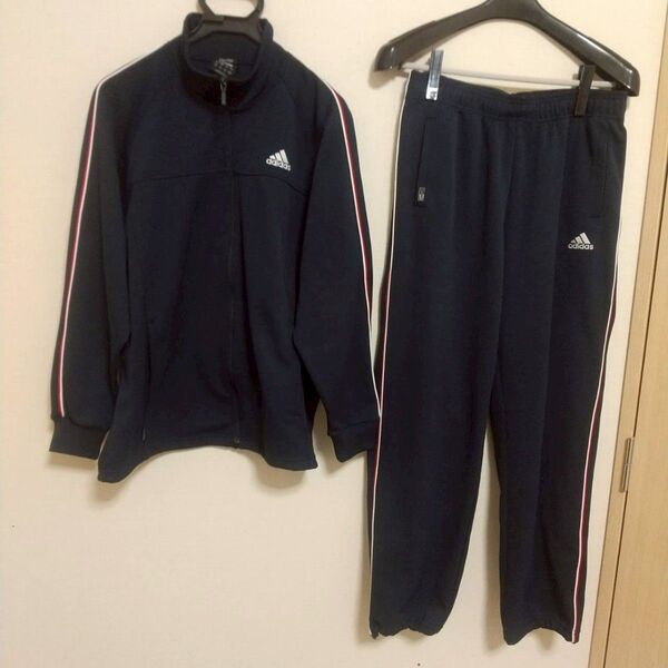 adidas アディダス ジャージ セットアップ 上下セット L