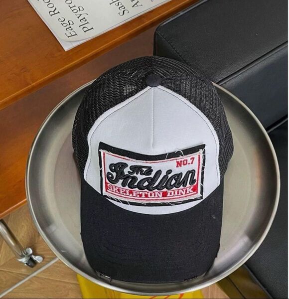 キャップ 帽子 ブラック CAP メッシュキャップ グランジ アメカジ Y2K メッシュヴィンテージ 男女兼用 メンズ レディース