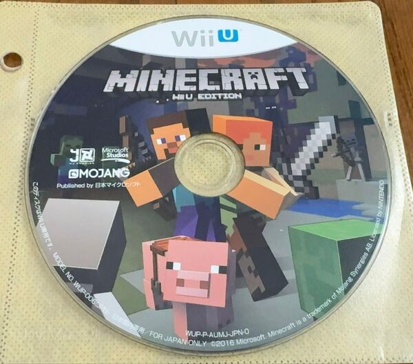 Wii U マインクラフト MINECRAFT: Wii U EDITION