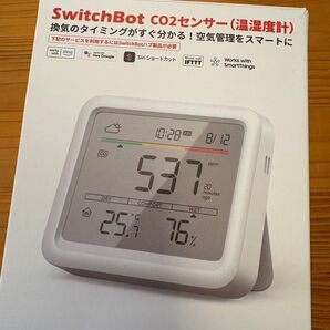 【新品】SwitchBot CO2センサー(温湿度計)