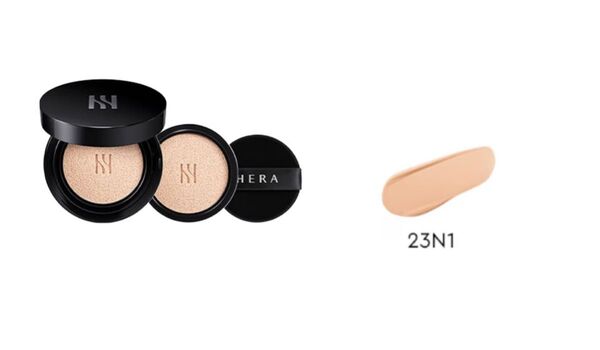 新品 HERA ブラック クッションファンデーション 23N1 リフィル付き