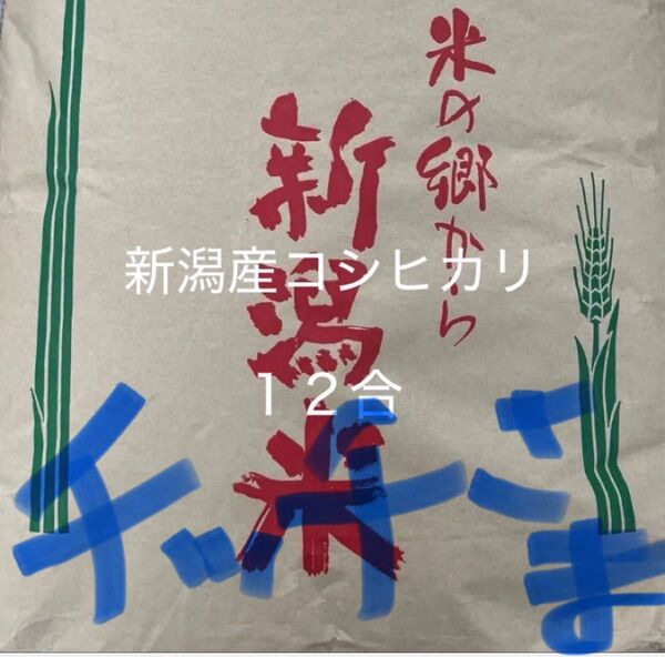 新潟コシヒカリ 無洗米 12合
