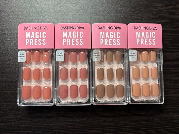 【4個セット ハンド】DASHING DIVA ダッシングディバ マジックプレス ハンド 手 ネイルチップ