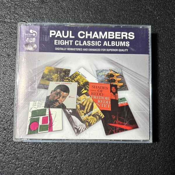 PAUL CHAMBERS / EIGHT CLASSIC ALBUMS 4CD