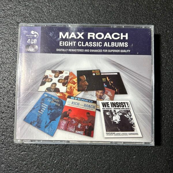 MAX ROACH - EIGHT CLASSIC ALBUMS 4CD