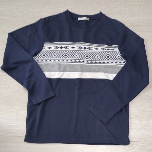 ikka ロンT 長袖Tシャツ L