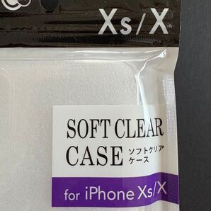 【未使用】iPhoneX ケース ソフト クリア