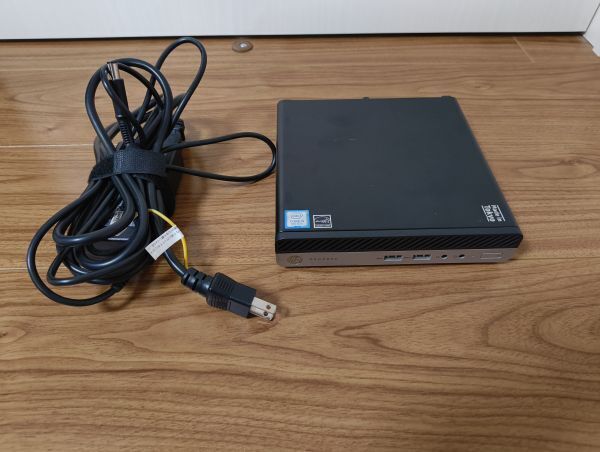 HP ProDesk 400 G4 DM Core i5-8500T(第8世代) メモリ16GB SSD:256GB(M.2 NVME) Wifi(無線LAN) Win11 Pro mini