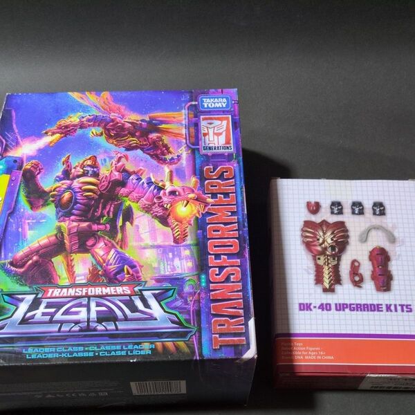 トランスフォーマー レガシー ドラゴンメガトロン アップグレードパーツ付き