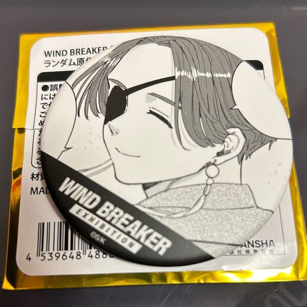WIND BREAKER ウィンブレ展 原作 コマ 缶バッジ 蘇枋隼飛
