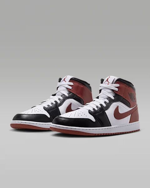 新品未使用 AJ1 Mid SE WhiteBlackDarkPony 26cm NIKE ナイキ JORDAN ジョーダン