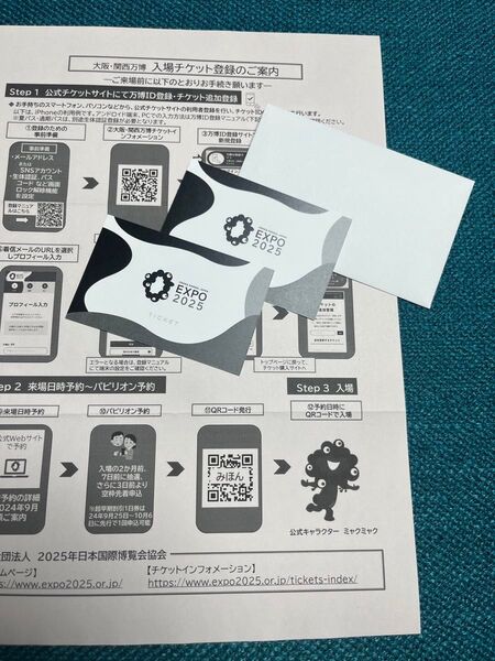 未使用 2枚 1日券 大人 大阪万博チケット 大阪関西万博 入場 チケット セット EXPO2025