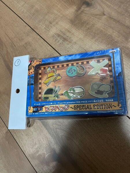 ワンピース ゲームボーイアドバンス 予約特典 ピンバッジ