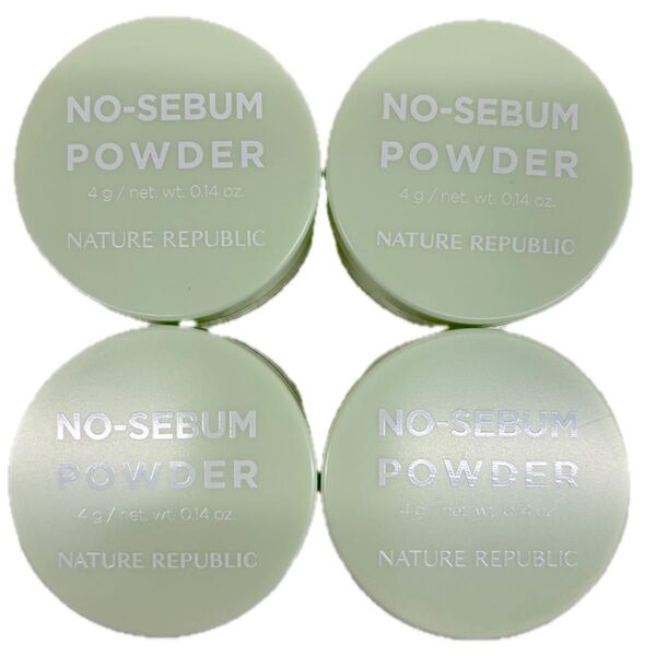 【正規品】NATURE REPUBLIC NO-SEBUM POWDER 4個セット