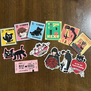 【H賞】キヨ猫ステッカー3枚セット コンプリートセット
