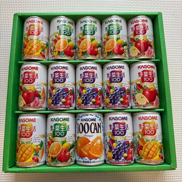 KAGOME 野菜生活100など15本