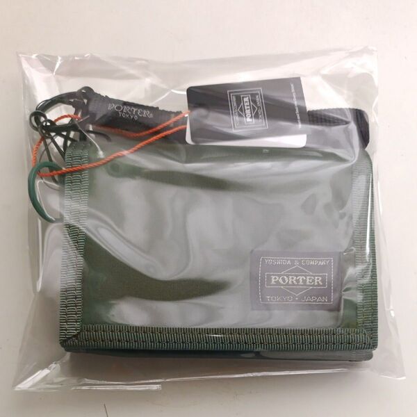 PORTER CAPSULE ポーター カプセル ウォレット 品番:555-06439 三つ折り財布 カーキ