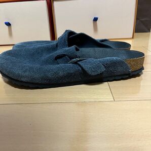 BIRKENSTOCK ビルケンシュトック Boston ボストン スエード ネイビー