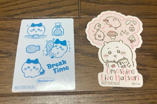 ちいかわ トーキングヘッズ ノベルティステッカー Tシャツ