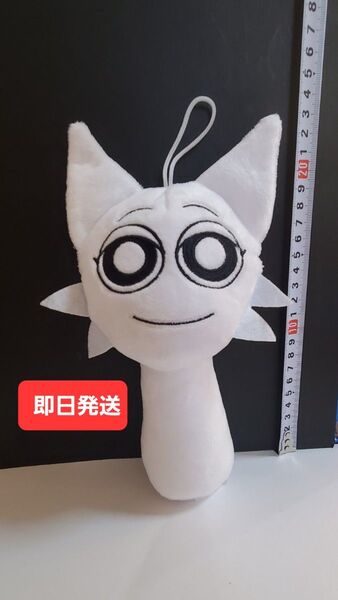 【即日発送】Sprunki Plush スプランキー ぬいぐるみ 人形 ウェンダ 白猫