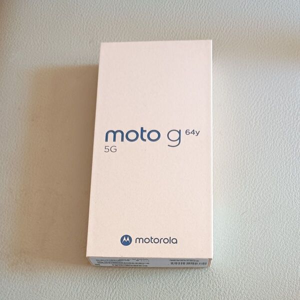 moto g64y 5G 6.5インチ メモリー4GB ストレージ128GB スペースブラック ワイモバイル