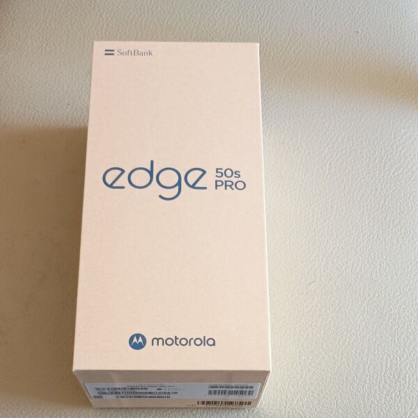 motorola edge 50s pro 6.7インチ メモリー8GB ストレージ256GB ブラックビューティー ソフトバンク
