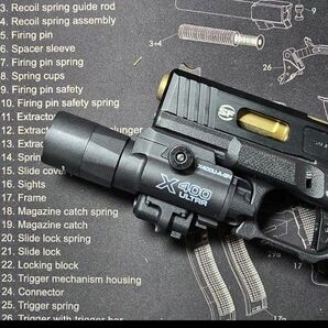 タクティカルライト レプリカ SUREFIRE X400 ULTRA