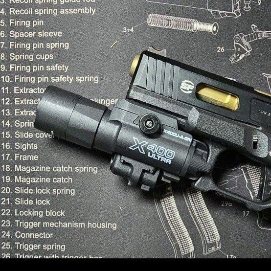 クティカルライト レプリカ SUREFIRE X400 ULTRA