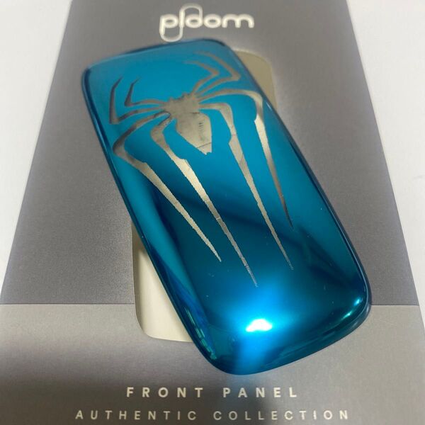 スパイダー タトゥー 加工 Ploom X ADVANCED プルームエックス アドバンスド フロントパネル オーシャンブルー 青