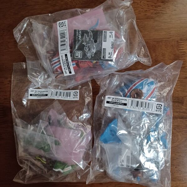 タイムボカン ART IN GASHAPON タイムメカブトン タイムクワガッタン タイムドタバッタン ガシャポン ガチャ