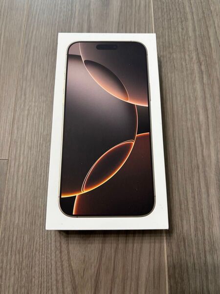 【新品未使用】iPhone16 pro Max 256G デザートチタニウム