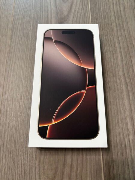 【新品未使用】iPhone16 Pro Max デザートチタニウム 1TB