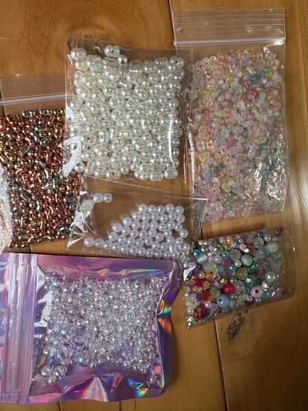 ビーズ まとめ売り ハンドメイド アクセサリー ファルファーレ ピーナッツビーズ 大量